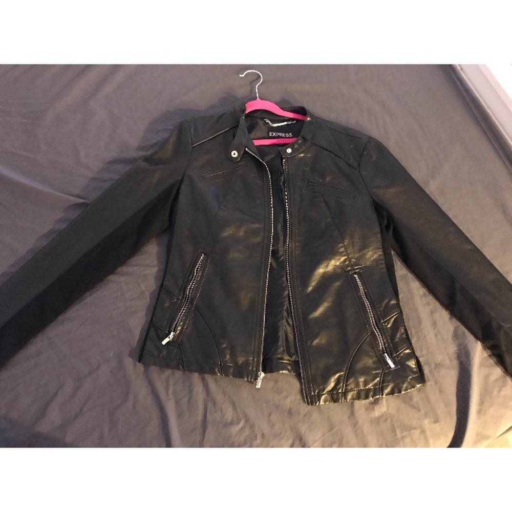 Express leather Jacket size L